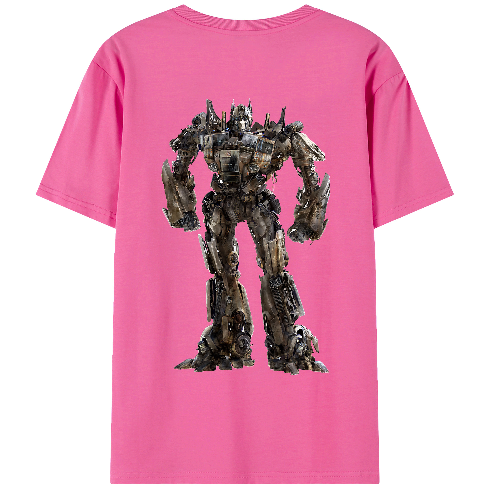 （画像用） Transformers トランスフォーマー レディース半袖Tシャツ(バックプリント)